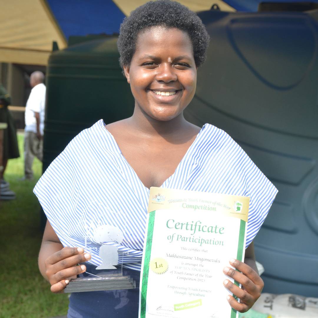 Woman Farmer of the Year Competition Youth Winner 2023, Makhosazana Mngomethulu